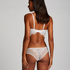 Marilee Padded Underwired Longline Bra, White
