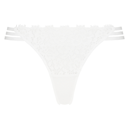 Lillian Tanga thong, White