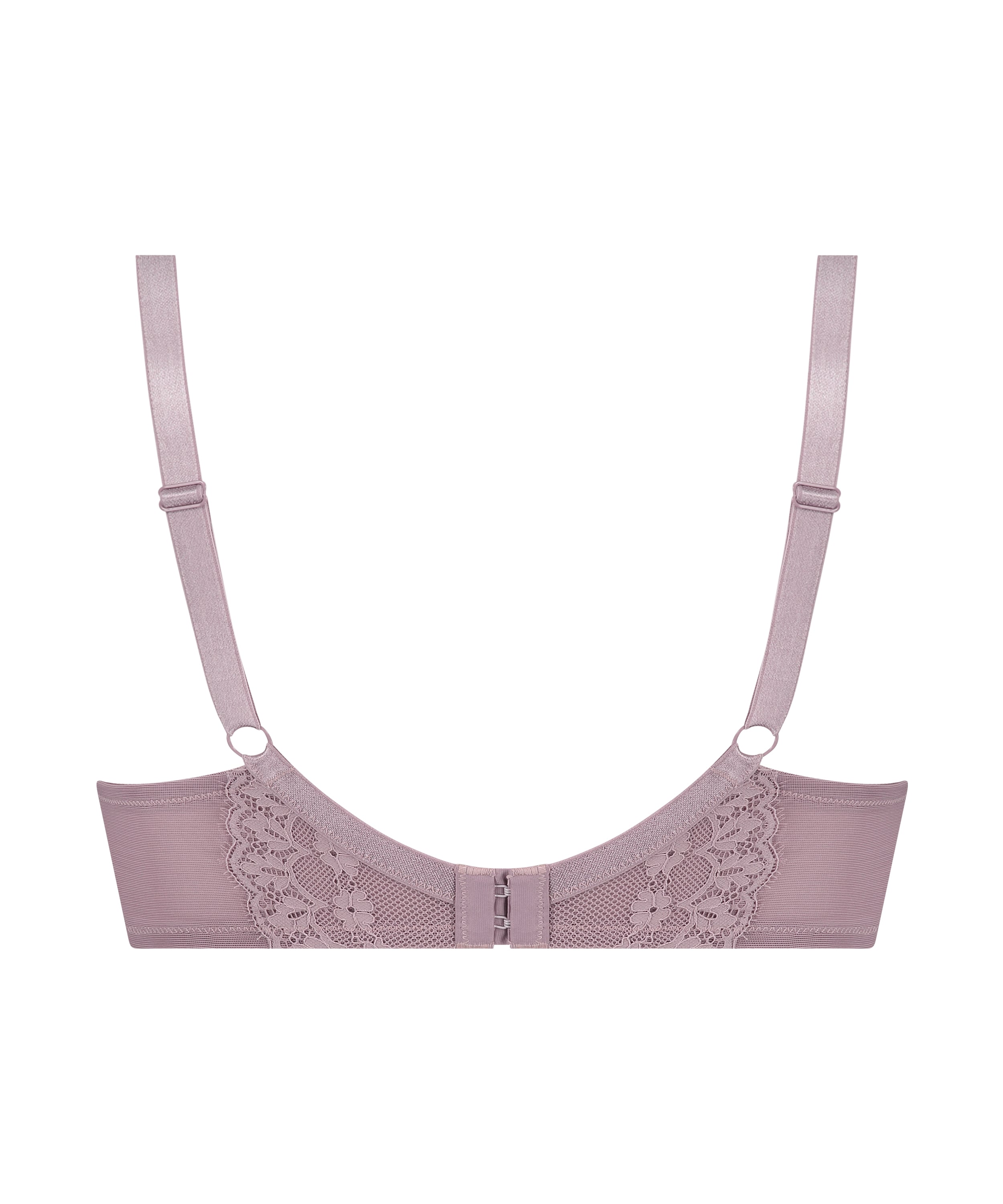 Daisy Non-Padded Underwired Bra, Purple, main