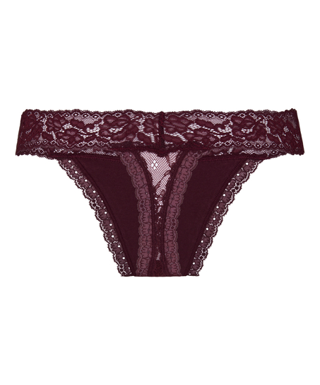 Madison Extra Low Thong, Purple