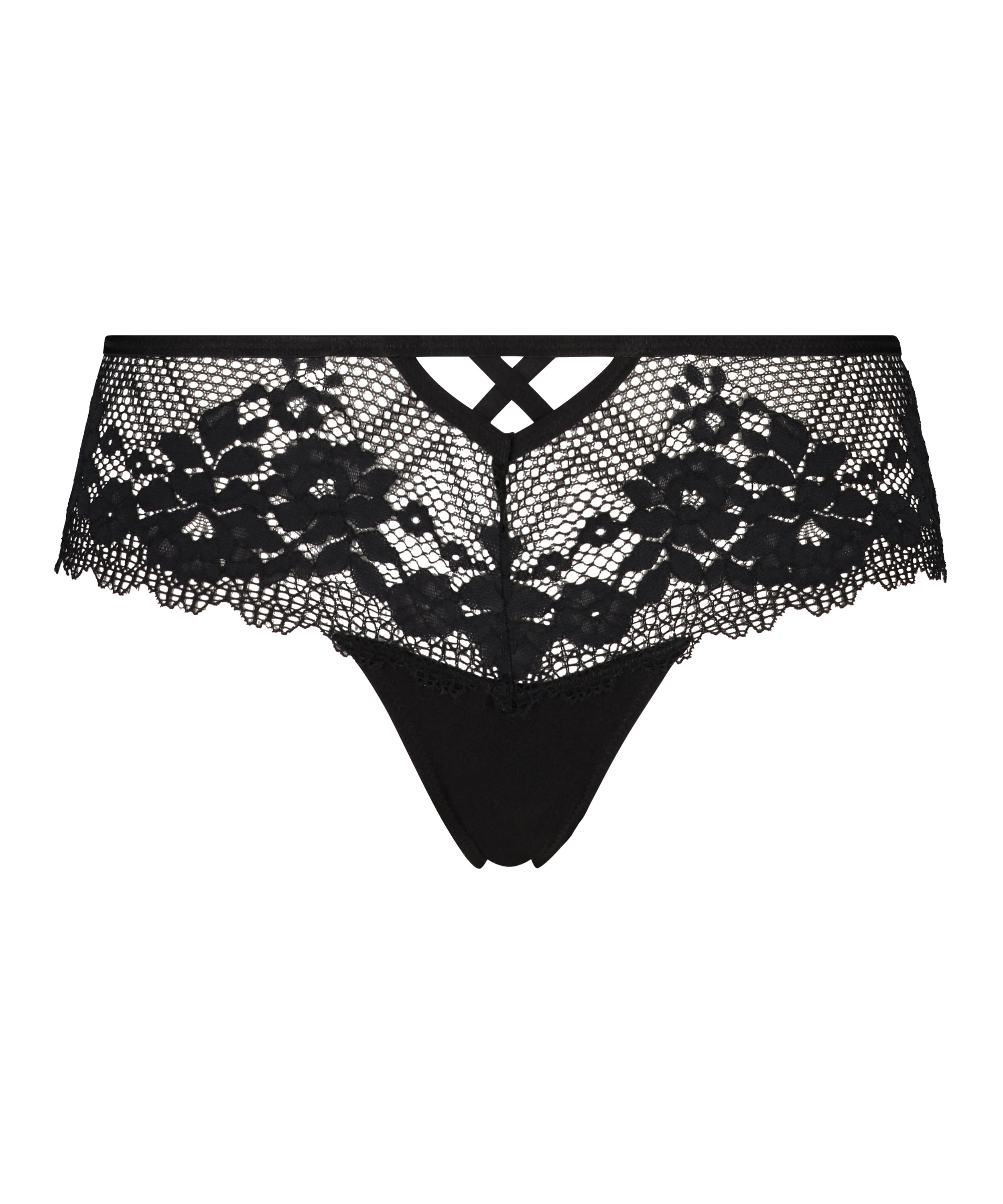 Jella thong boxers, Black, main
