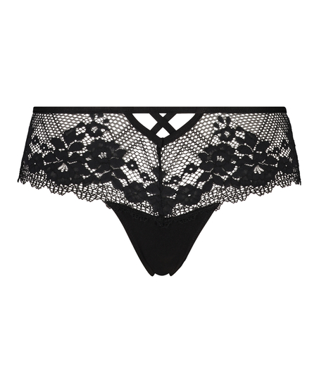 Jella thong boxers, Black