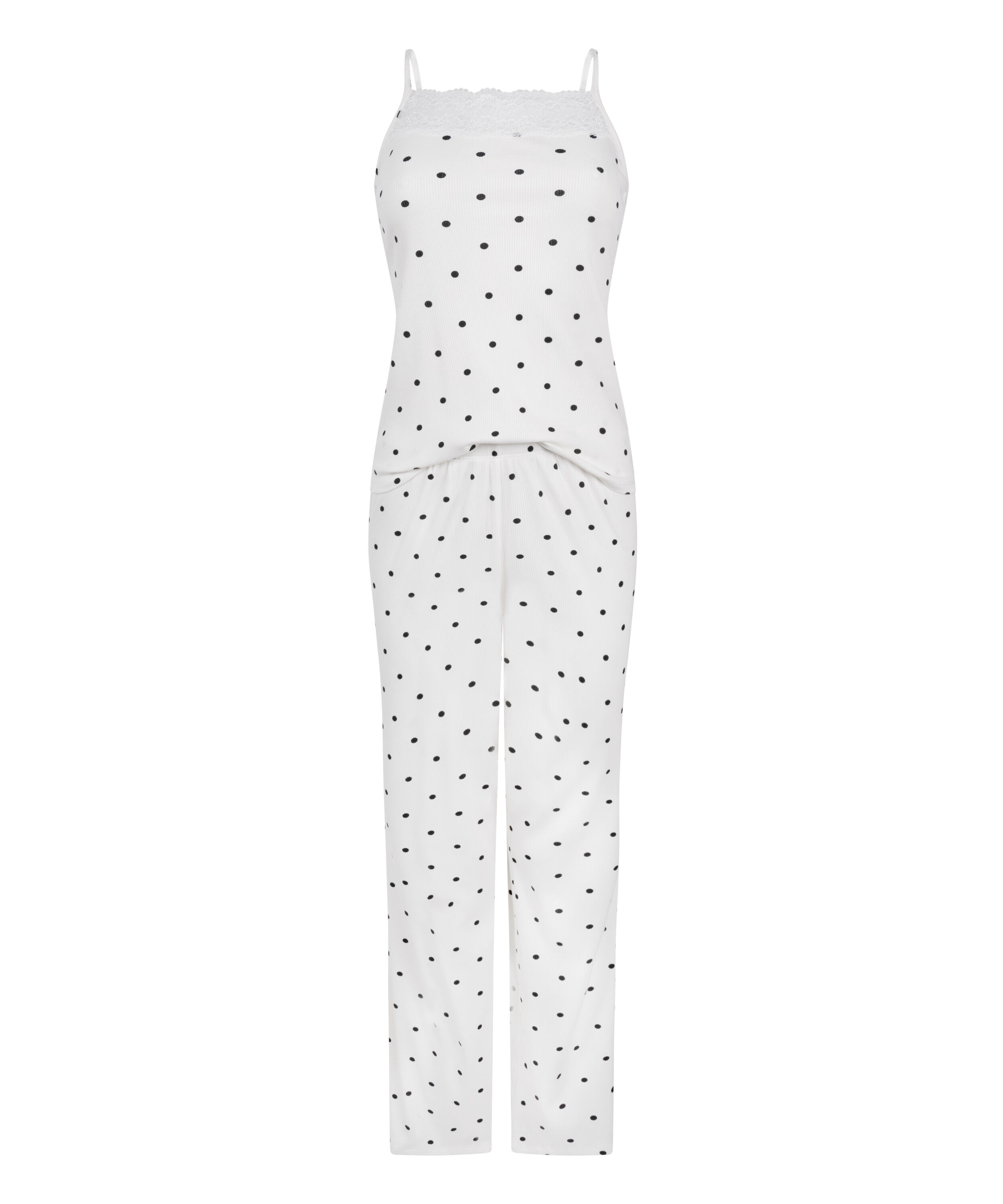 Pyjama Set Dots, White