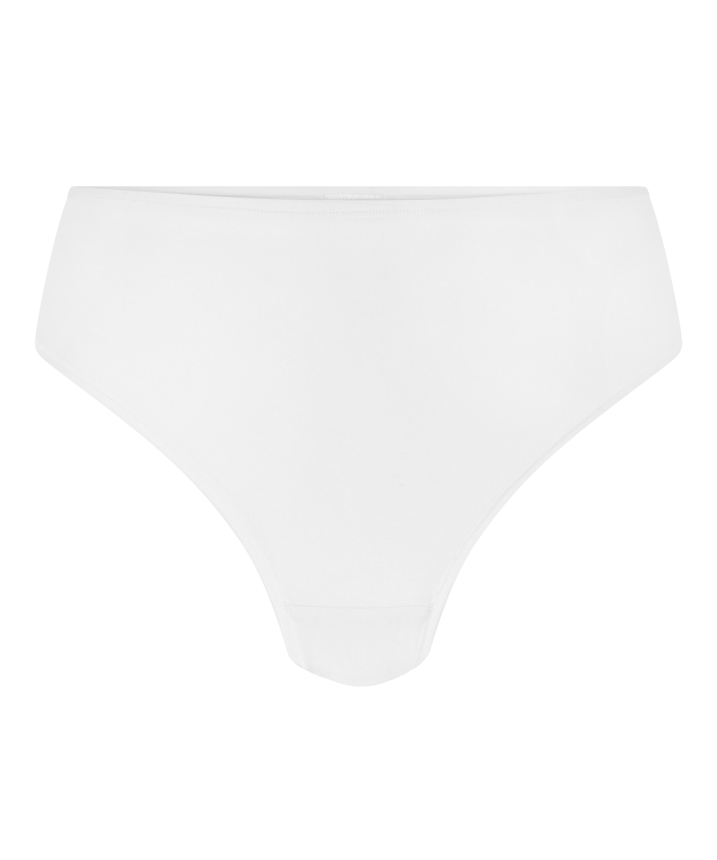 Cotton Thong, White