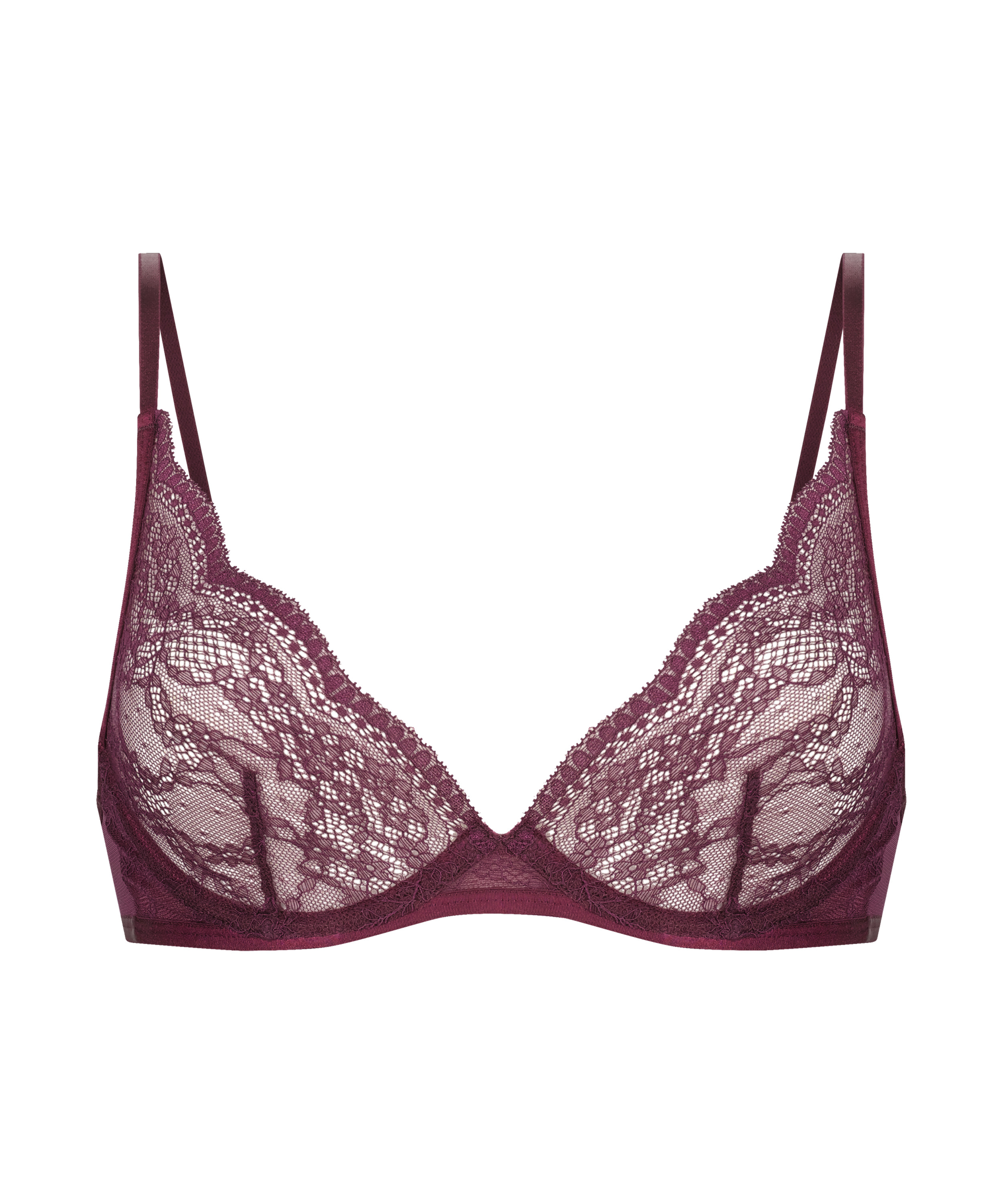 Isabelle Non-Padded Underwired Bra, Purple, main