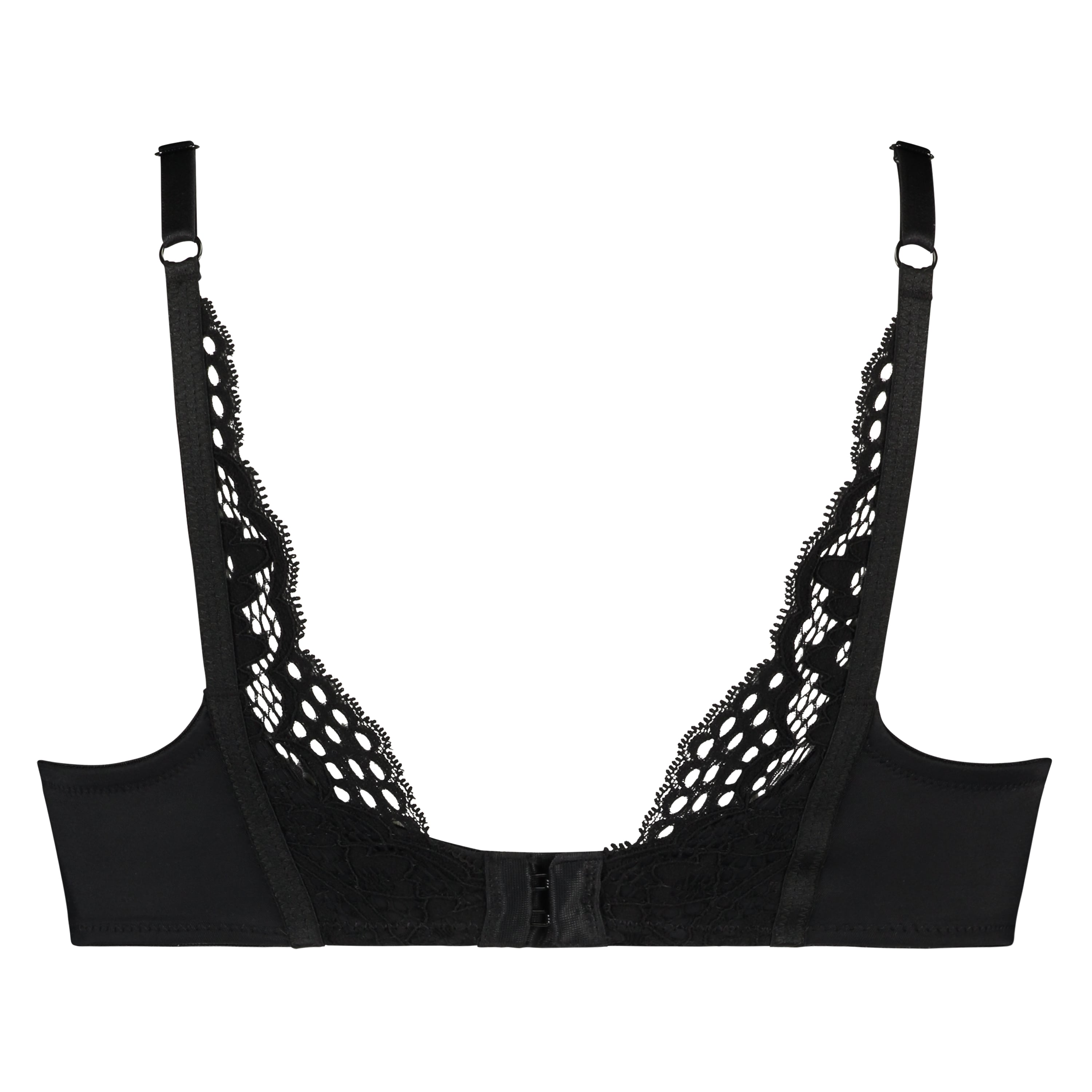 Nikki padded underwired bra, Black, main
