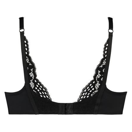 Nikki padded underwired bra, Black
