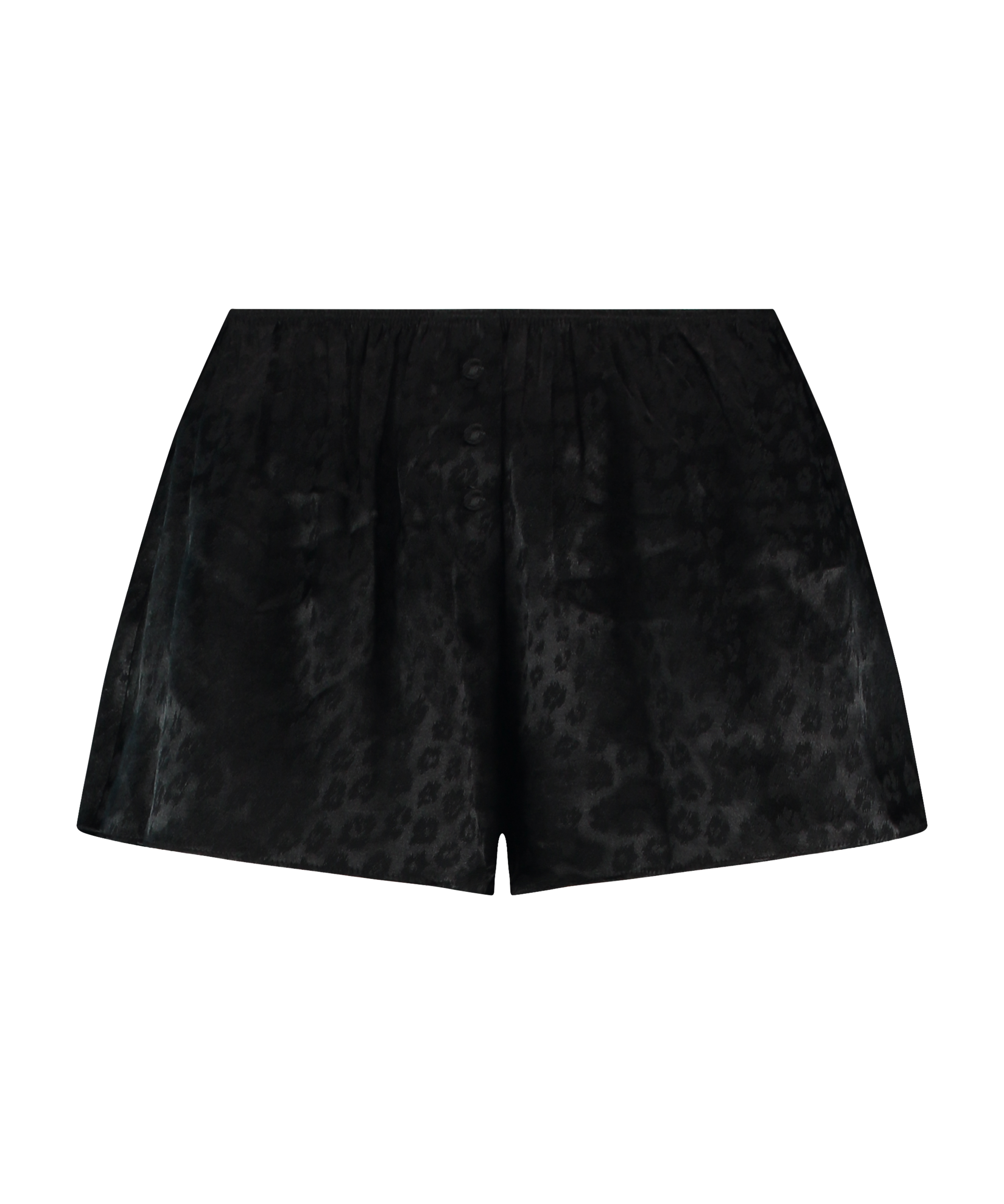 Leopard Shorts, Black, main