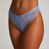 Dora High Leg Brazilian, Blue