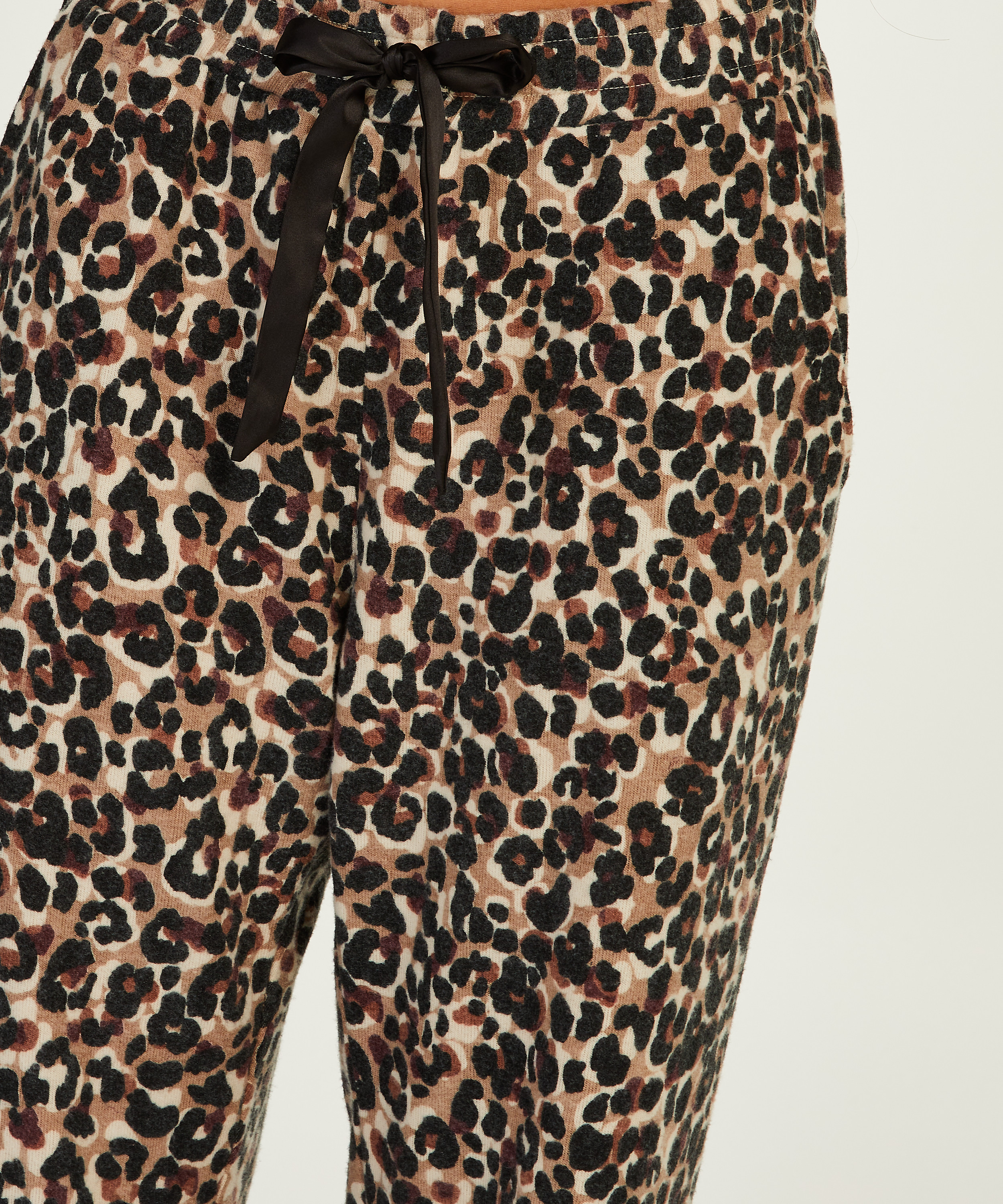 Tall Brushed Jersey Pyjama Pants, Beige, main