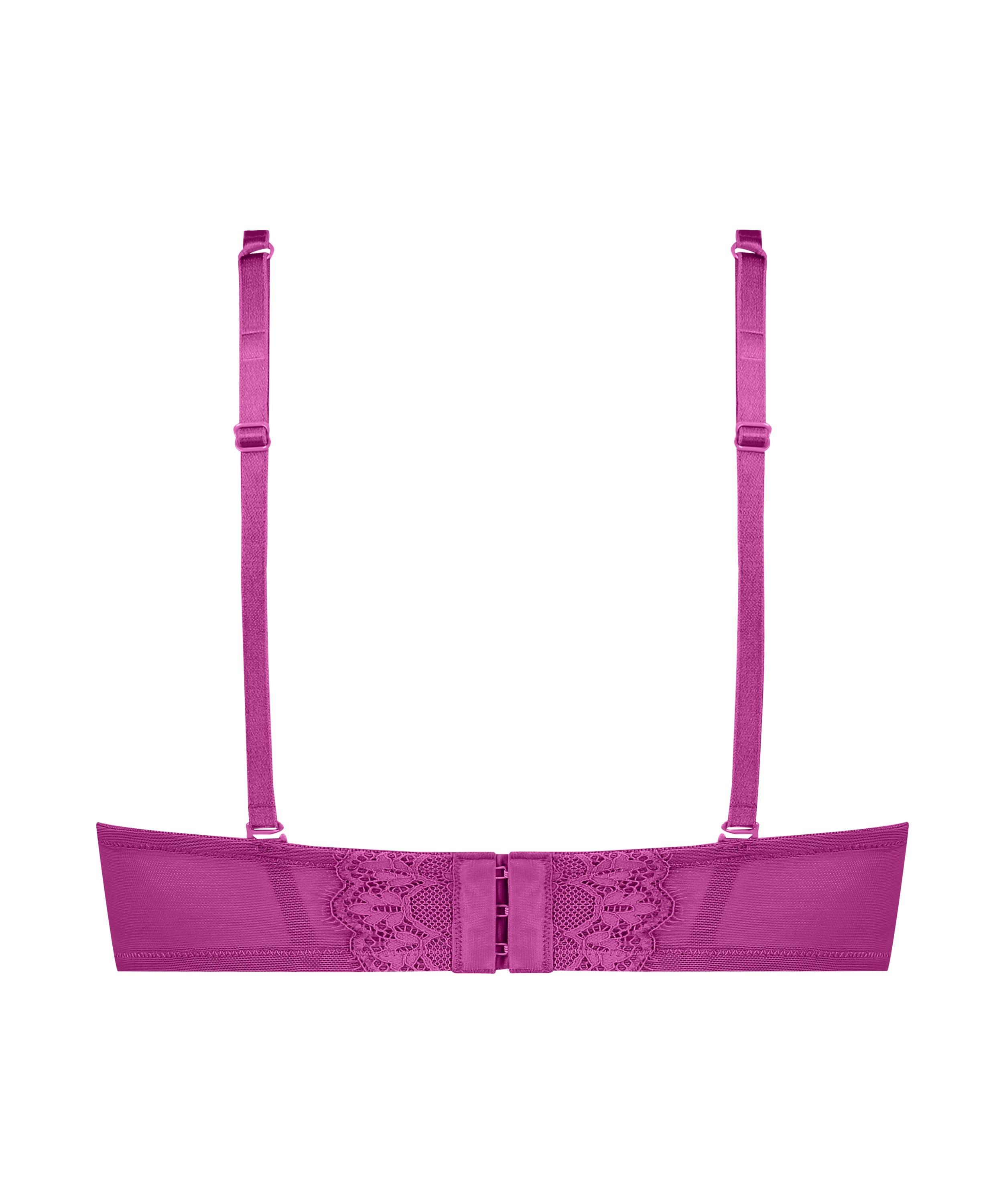 Daisy Padded Strapless Underwired Bra, Pink, main
