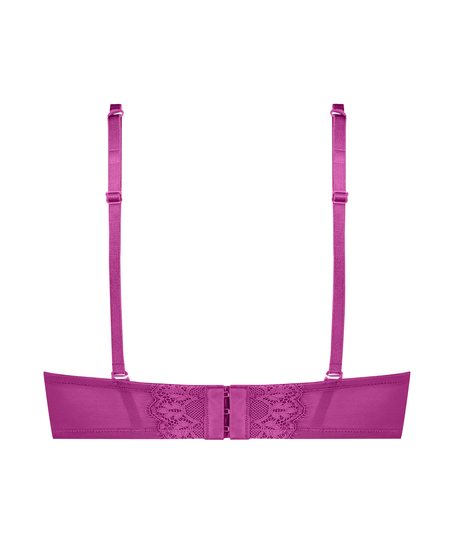 Daisy Padded Strapless Underwired Bra, Pink