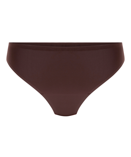 Invisible thong basic, Brown
