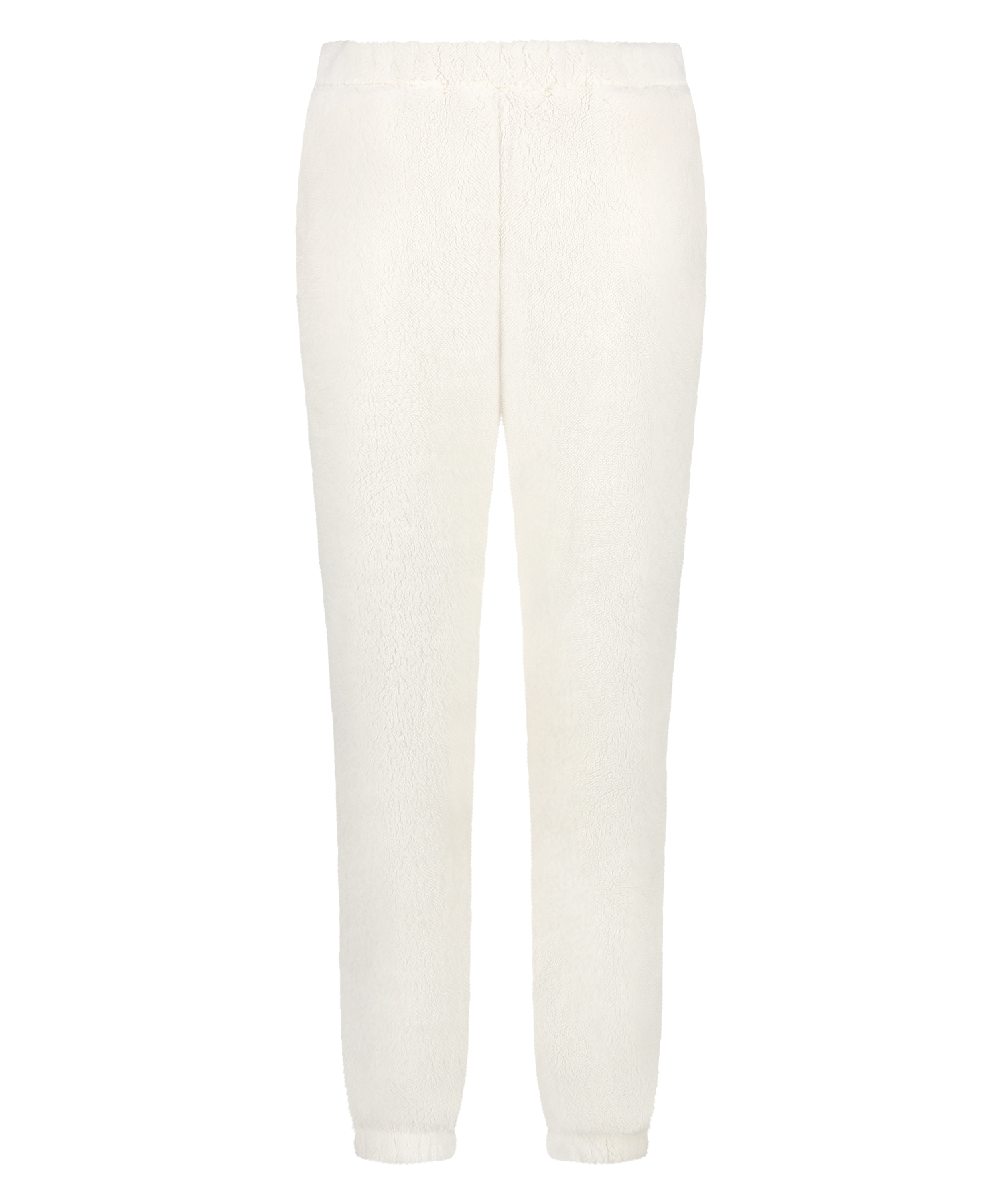 Snuggle Fleece Joggers, White, main