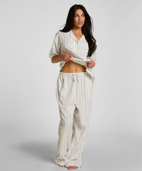 Pant Linen, White