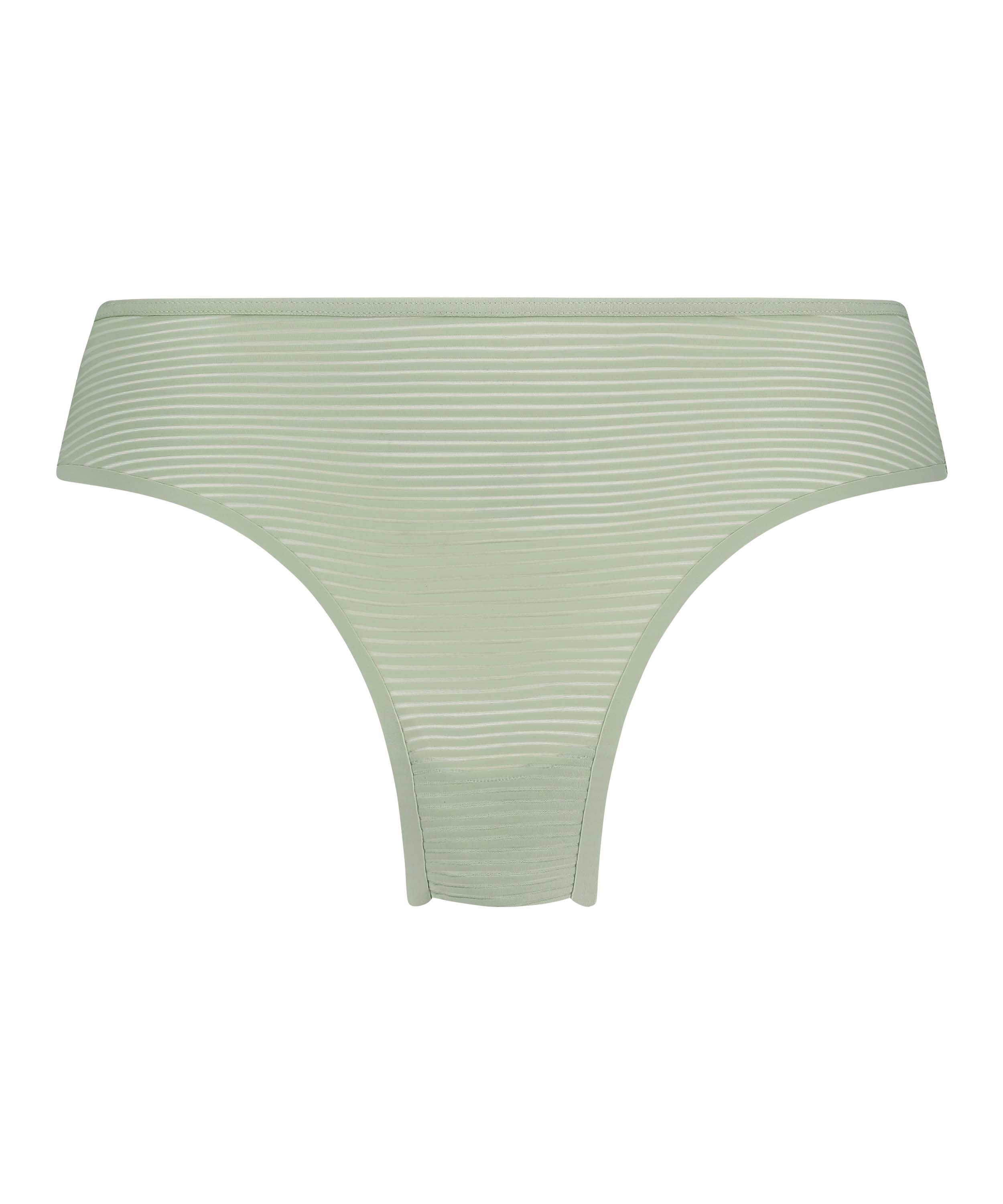 Invisible Brazilian Stripe mesh, Green, main