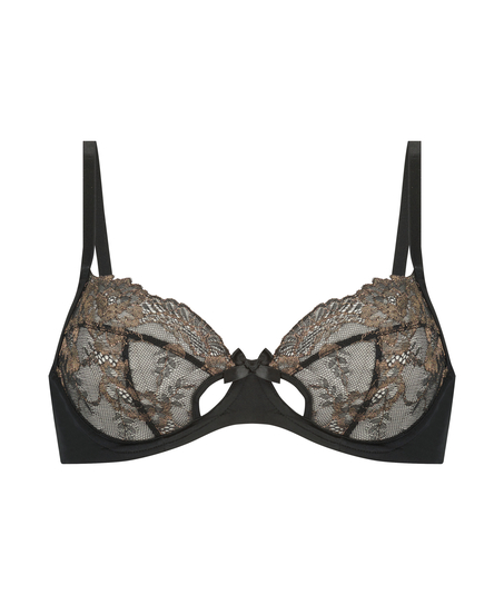 Lexi Non-Padded Underwired Bra, Black