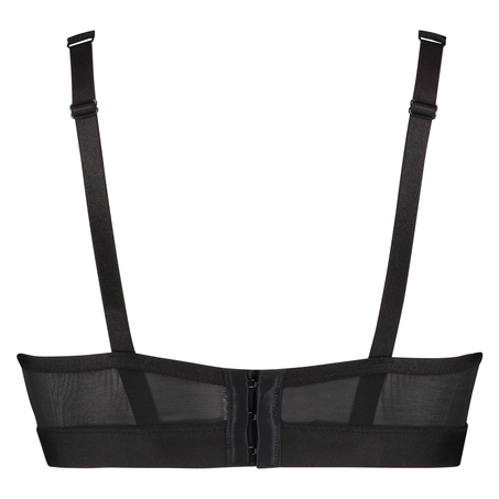 Amelia non-padded underwired bra, Black