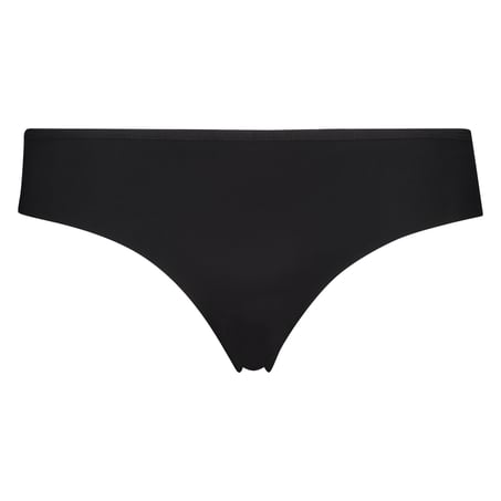 Invisible Lace Back Brazilian, Black