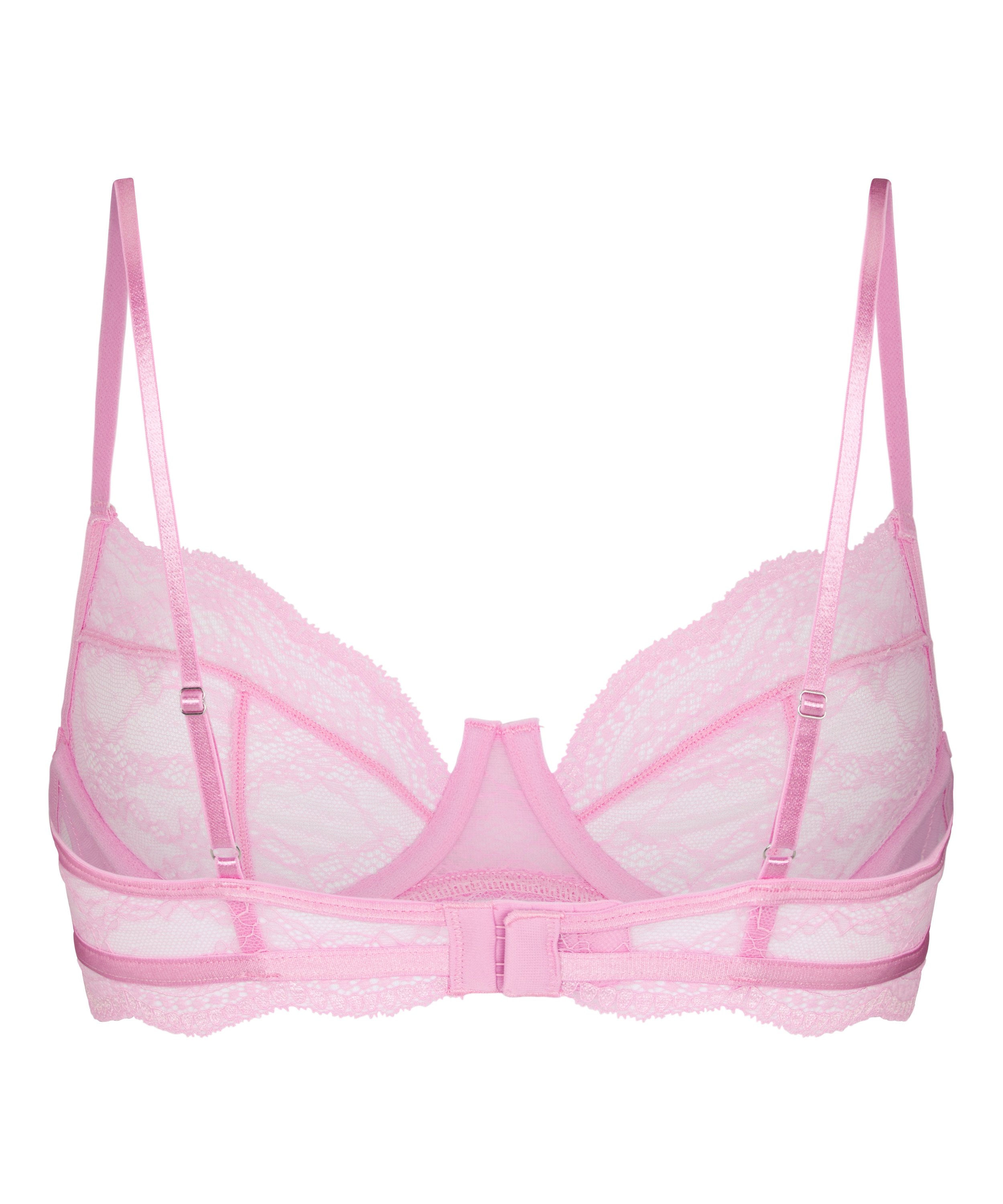 Isabelle Non-Padded Underwired Bra, Pink, main