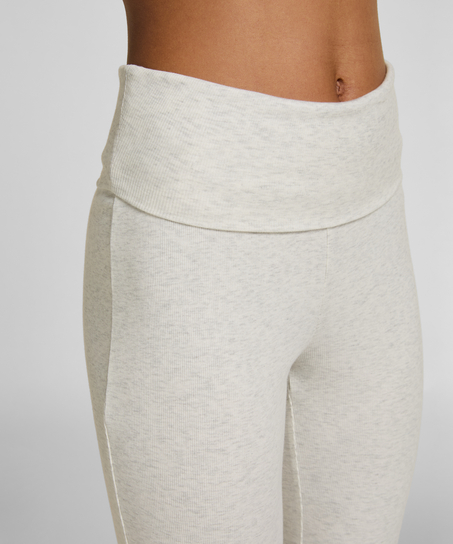 Flared Lounge Pants, Grey