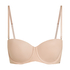 Jane Padded Strapless Underwired Bra, Beige