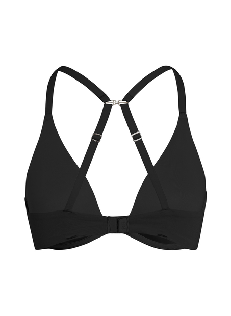 Smooth Non-Padded Underwired Bra, Black
