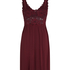 Nora Lace Slip Dress, Purple