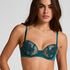 Ember Non-Padded Underwired Bra, Green
