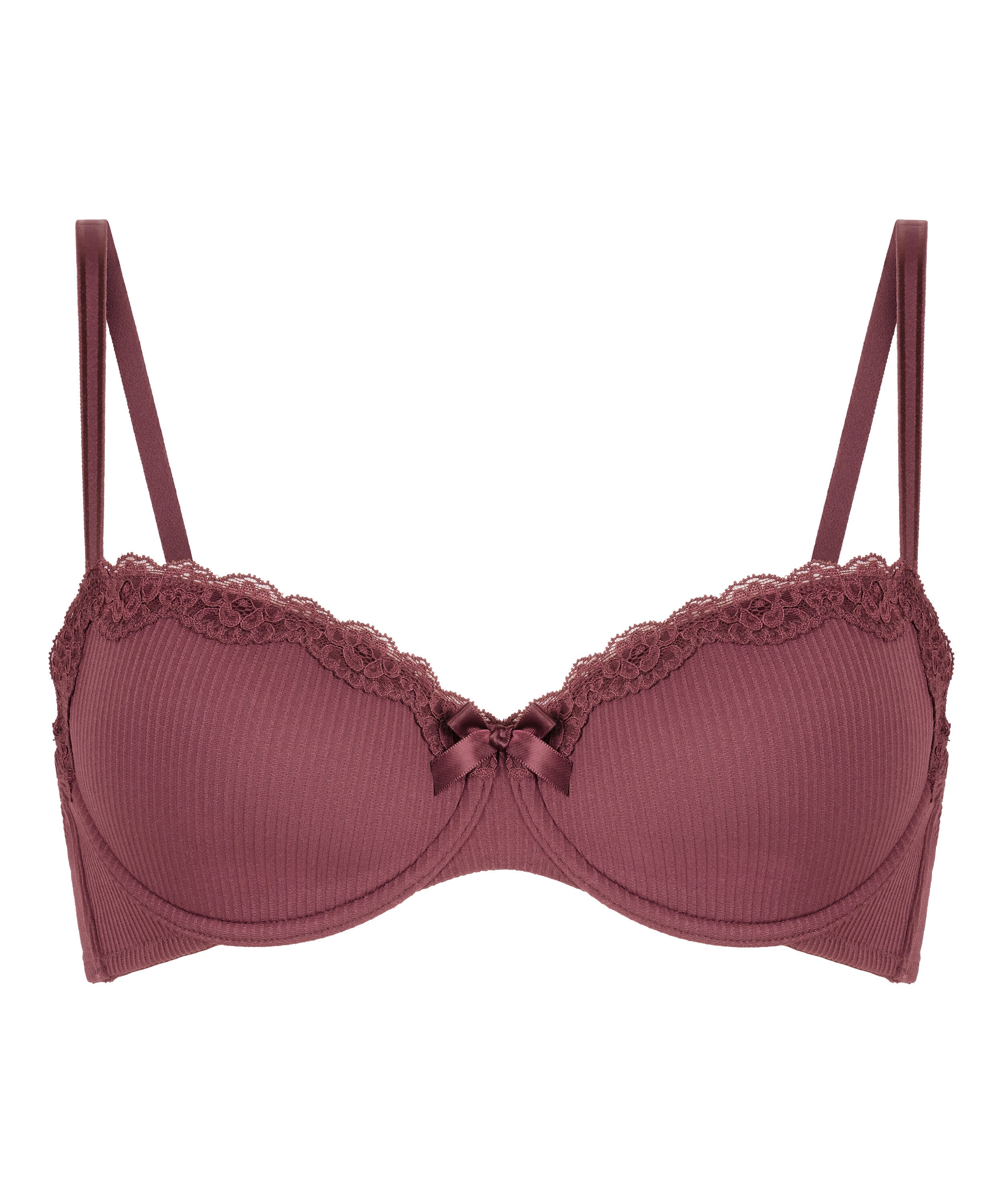 Lola Padded Underwired Bra, Purple