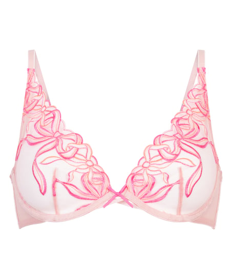 Beau Non-Padded Underwired Bra, Pink