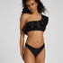 Highleg Bikini Bottom Luxe, Black