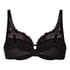 Lily Non-Padded Underwired Bra, Black