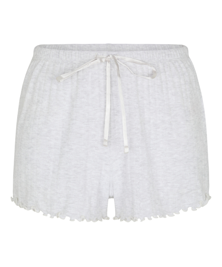 Short Pointelle, Beige