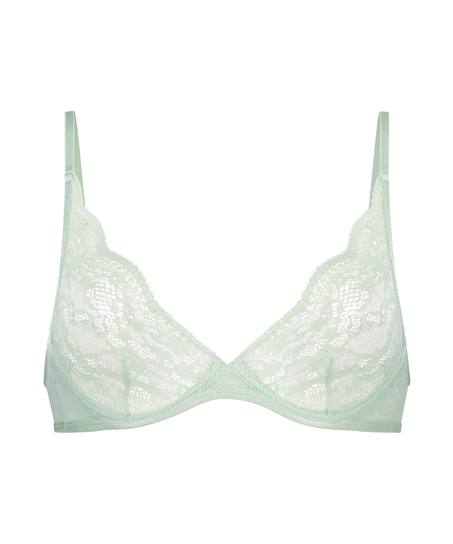 Isabelle Non-Padded Underwired Bra, Green