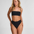 Smooth Bandeau Bralette, Black