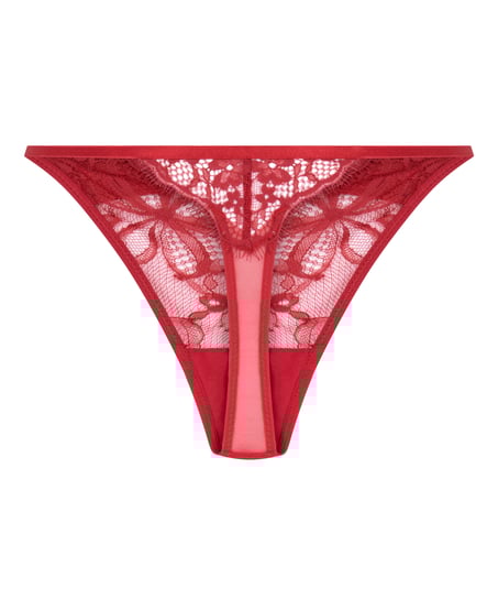 Marianna Highleg Thong, Red