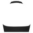 Seamless halter bralette, Black