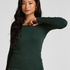 Cotton Pyjama Top, Green