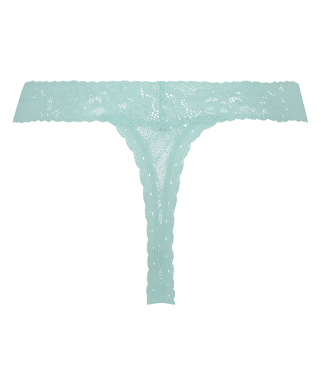 Madison Extra Low Thong, Blue