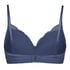 Sophie Padded Non-Underwired Bra, Blue