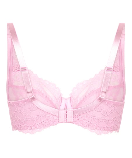 Daisy Non-Padded Underwired Bra, Pink