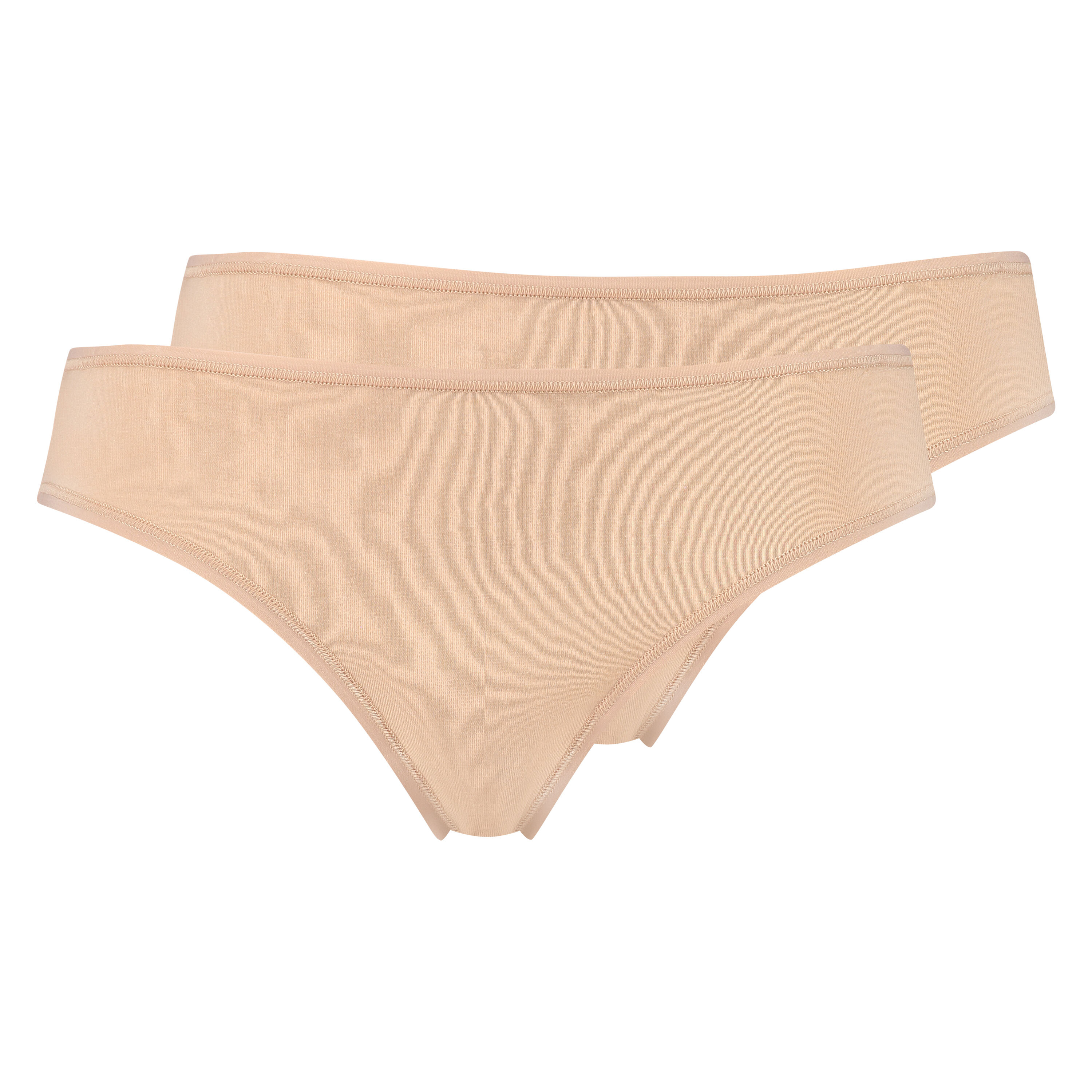 2 Cotton Briefs Kim, Beige