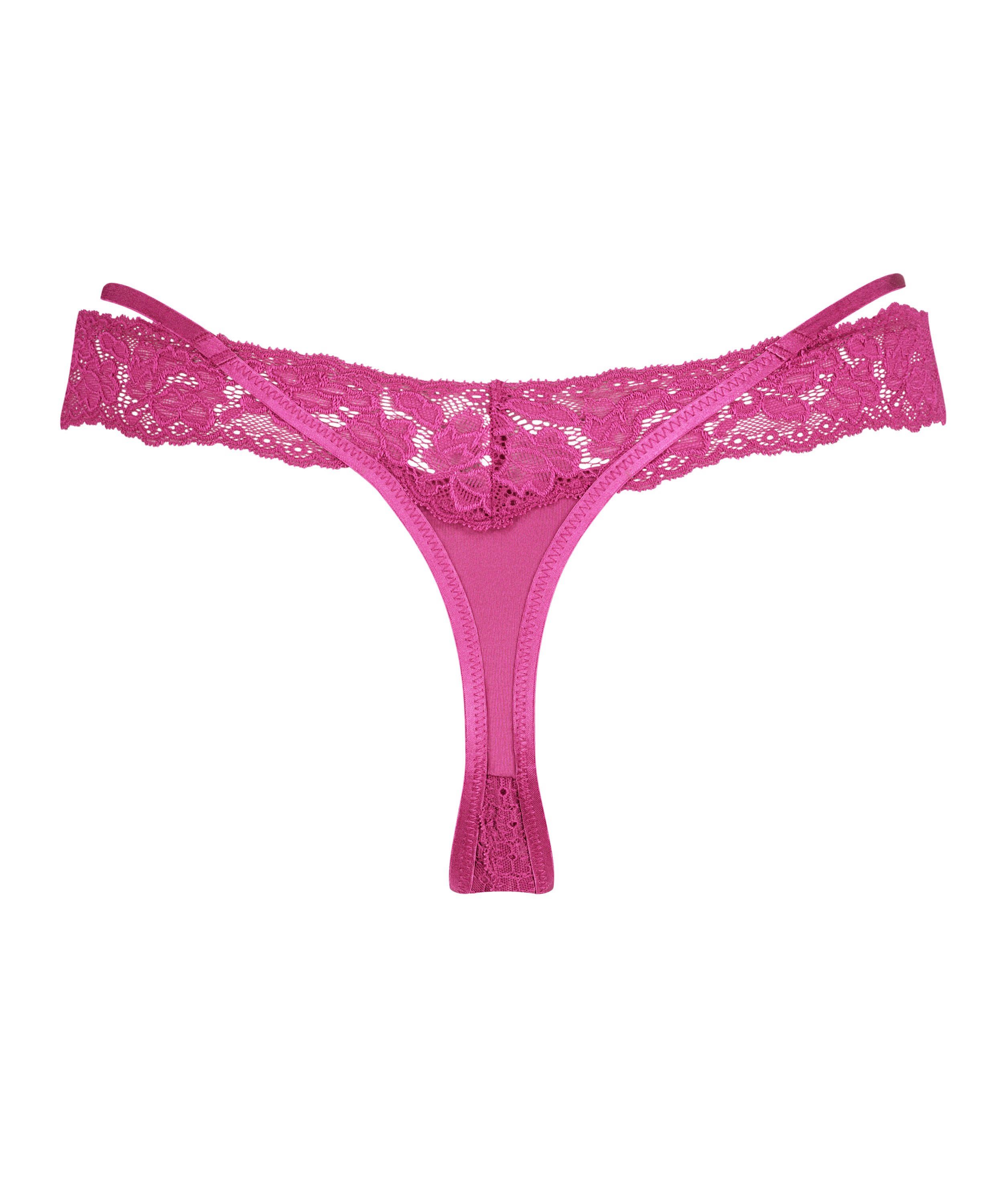 Elliena Extra Low V Thong, Pink, main