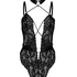 Private Brandy body open crotch, Black