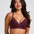 Sophie Padded Non-Underwired Bra, Purple