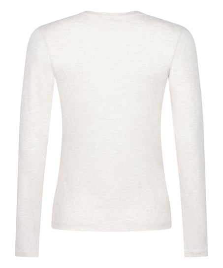 Longsleeved Shirt from Soft Cotton, Beige