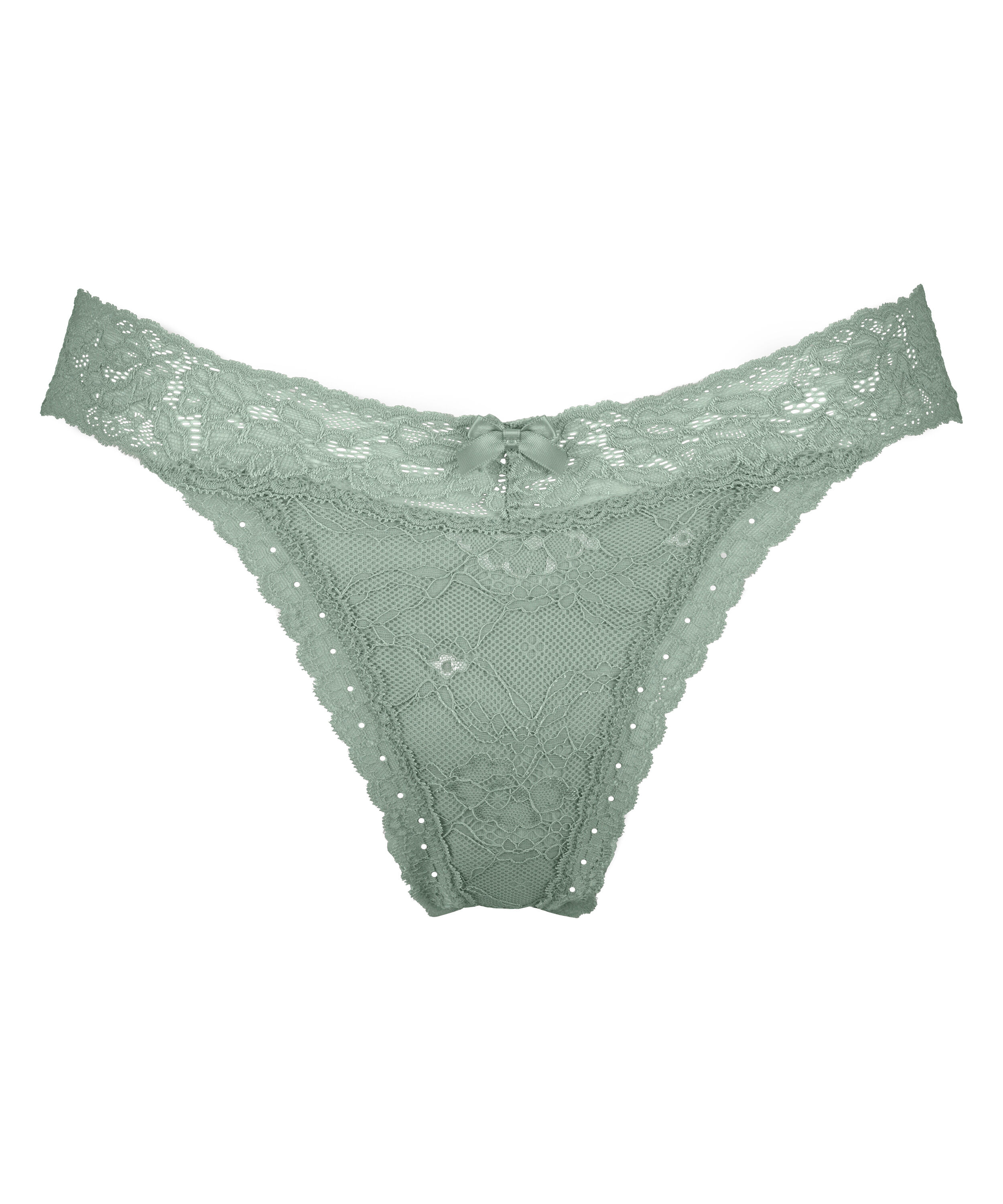 Madison Extra Low Thong, Green