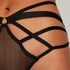 Sting Open Crotch Brazilian, Black