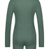 Brushed Short Onesie, Green